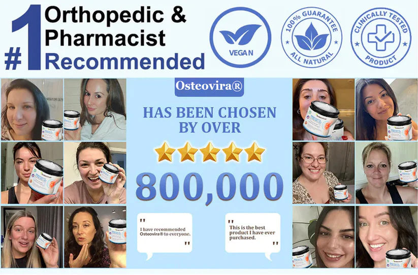 ✅Officially Recommended Osteovira® Advanced Magnesium Pain Relief Cream (Treats Arthritis, Neuropathy, Rheumatism, Sports Injuries & More)