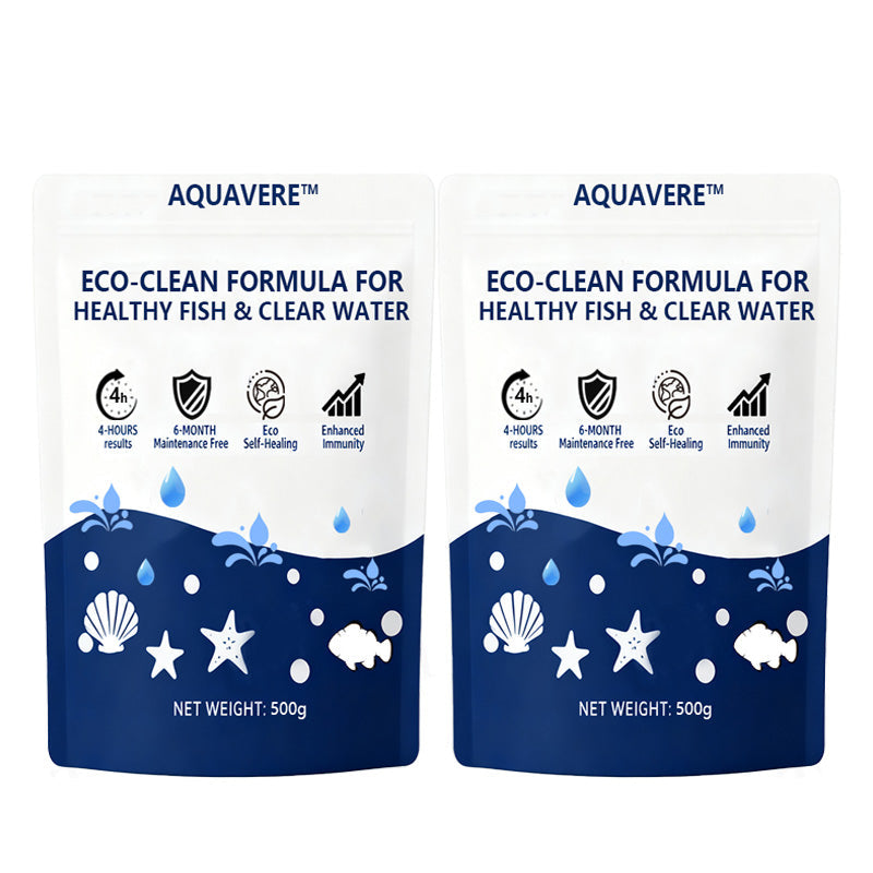 Official Store 丨AQUAVERE™ ECO-CLEAN FORMULA FOR HEALTHY FISH & CLEAR WATER