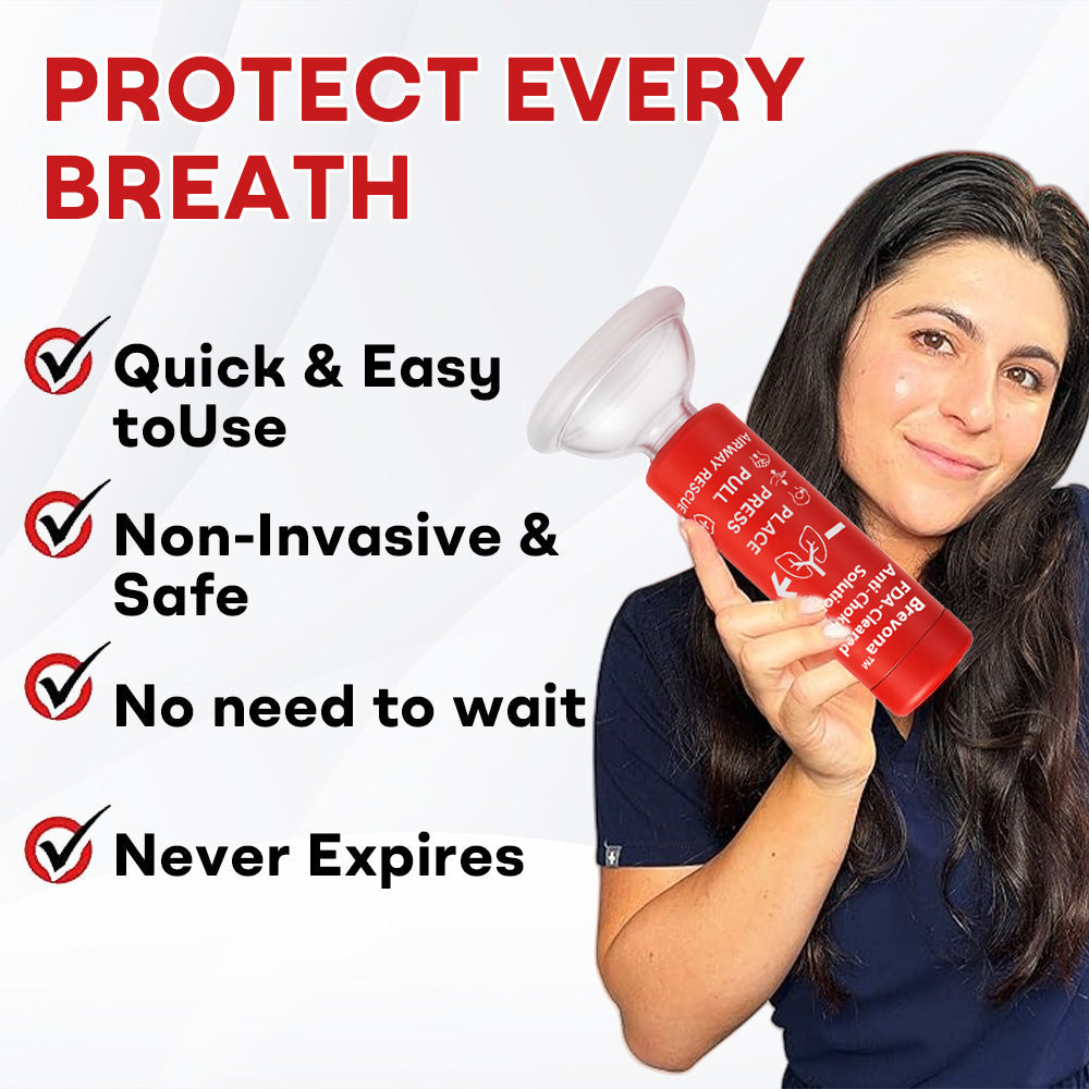 Newly Upgraded Brevona™ FDA-Cleared Anti-Choking Solution
