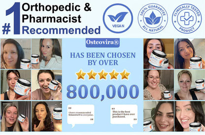 ✅Officially Recommended Osteovira® Advanced Magnesium Pain Relief Cream (Treats Arthritis, Neuropathy, Rheumatism, Sports Injuries & More)
