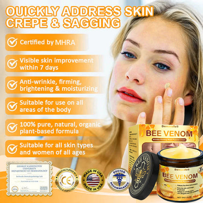 Dermavelle® Bee Venom Wrinkle Lifting & Firming Cream (Treats Wrinkles, Fine Lines, Skin Sagging, and Eye Bags)