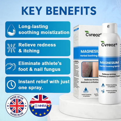 ✅  Official Store: Cvreoz® Magnesium Herbal Psoriasis Spray ⚕️