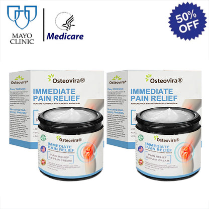 ✅Officially Recommended Osteovira® Advanced Magnesium Pain Relief Cream (Treats Arthritis, Neuropathy, Rheumatism, Sports Injuries & More)