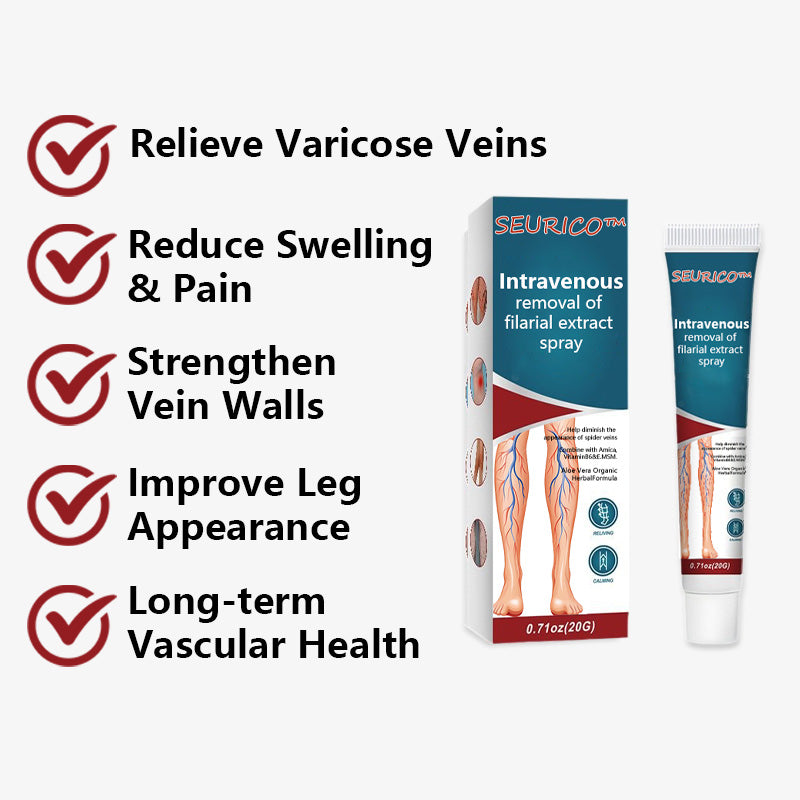 SEURICO™ Vein Dredge Silkworm Extract Spray 🌿✨ - Relief for Varicose Veins & Better Circulation 💪💧