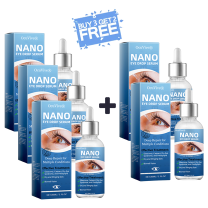 OcuVive® Nano Eye Drops Serum 👩‍⚕️ Ophthal mologists Recommended (Suitable for presbyopia, dry eye syndrome, glaucoma, cataracts and diabetic retinopathy)