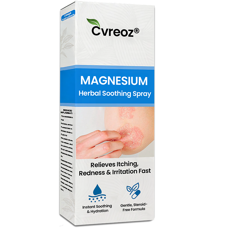 ✅  Official Store: Cvreoz® Magnesium Herbal Psoriasis Spray ⚕️
