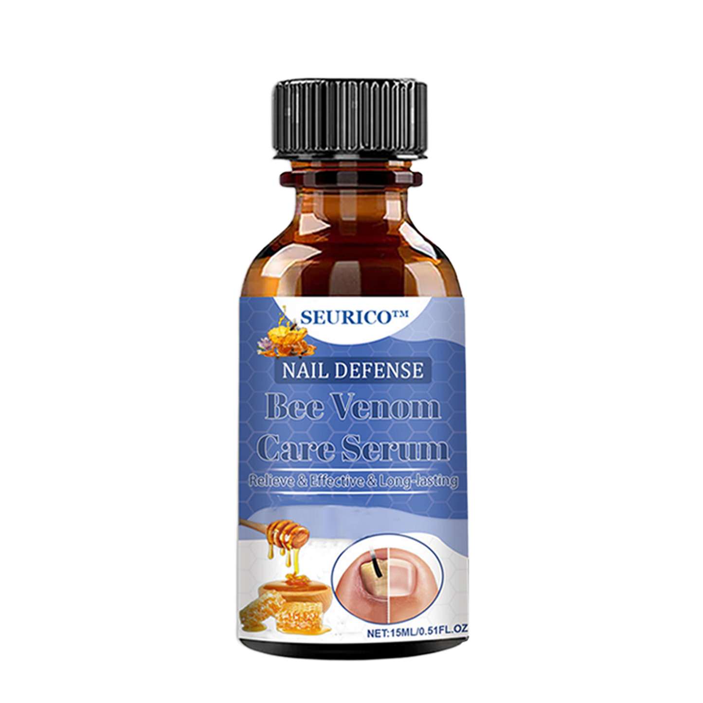 SEURICO™ Bee Venom Deep Repair Nail Essence 🐝✨ | Powerful Antifungal & Nail Strengthening Solution 💪🌱