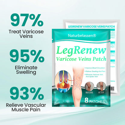 ✅Naturbelassen® Leg Renew Patch (For Varicose Veins, Spider Veins, Swelling & Leg Fatigue)✅