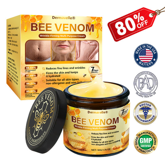 Dermavelle® Bee Venom Wrinkle Lifting & Firming Cream (Treats Wrinkles, Fine Lines, Skin Sagging, and Eye Bags)