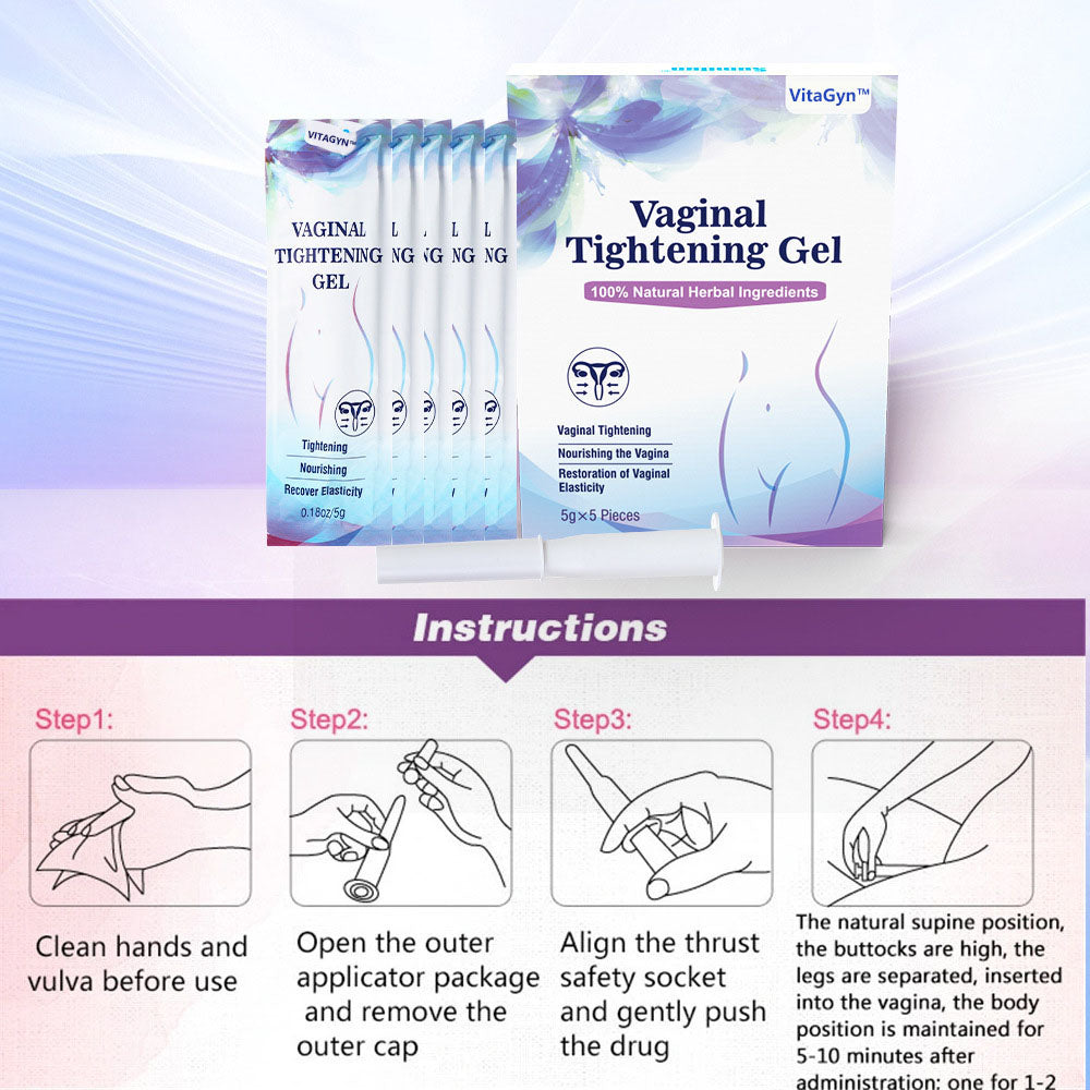 VitaGyn™ 100% Natural Herbal Care Gel & Relieve vaginitis & Remove vaginal odor