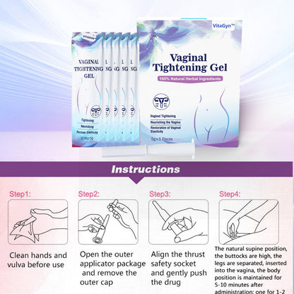 VitaGyn™ 100% Natural Herbal Care Gel & Relieve vaginitis & Remove vaginal odor