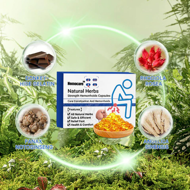 Hemocare™Herbal Strength Hemorrhoid Capsules