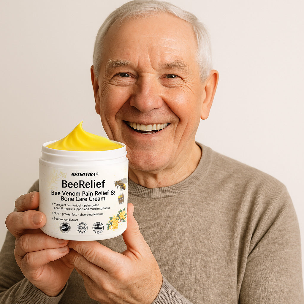 ✅Officially Recommended Osteovira® Bee Venom Pain Cream (Treats Arthritis, Neuropathy, Rheumatism, Sports Injuries & More)