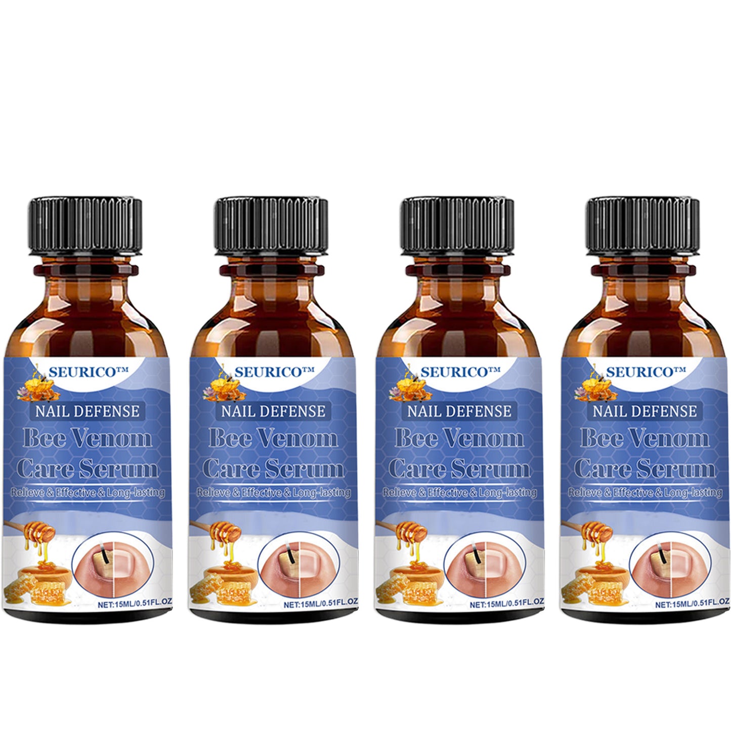 SEURICO™ Bee Venom Deep Repair Nail Essence 🐝✨ | Powerful Antifungal & Nail Strengthening Solution 💪🌱