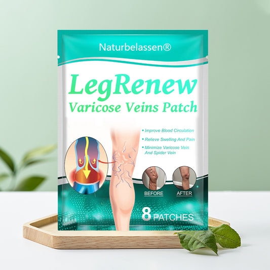 Naturbelassen® Leg Renew Patch (For Varicose Veins, Spider Veins, Swelling & Leg Fatigue)
