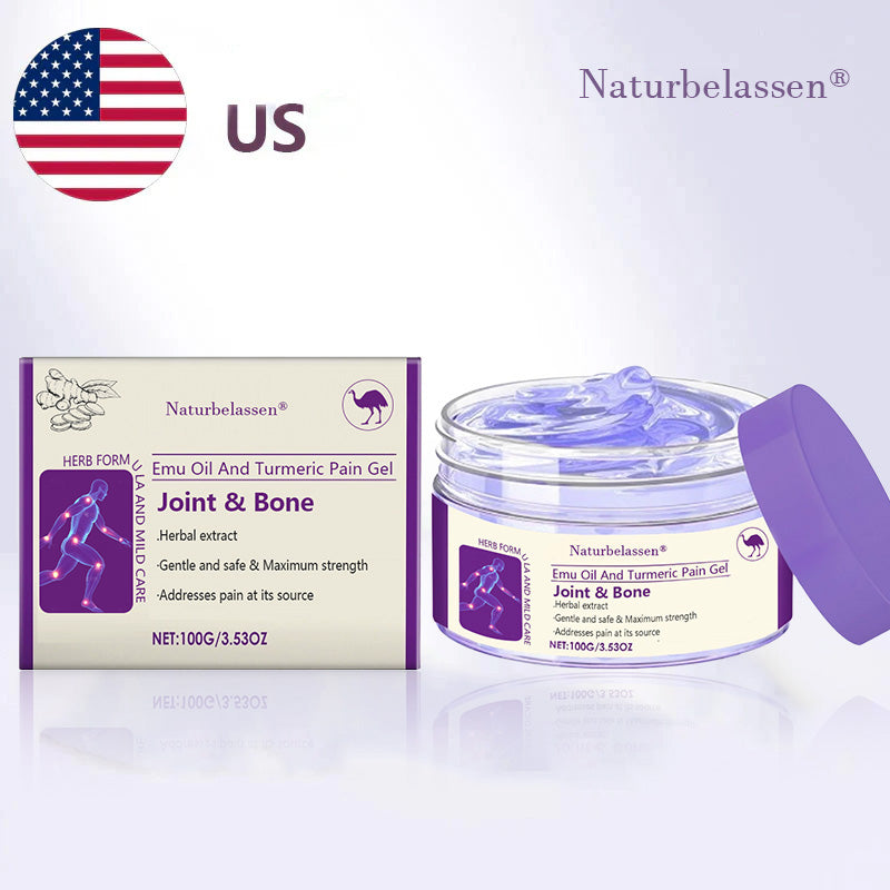 🍀Naturbelassen® Emu Oil And Turmeric Pain Gel👨‍⚕️  FDA Approved 💥