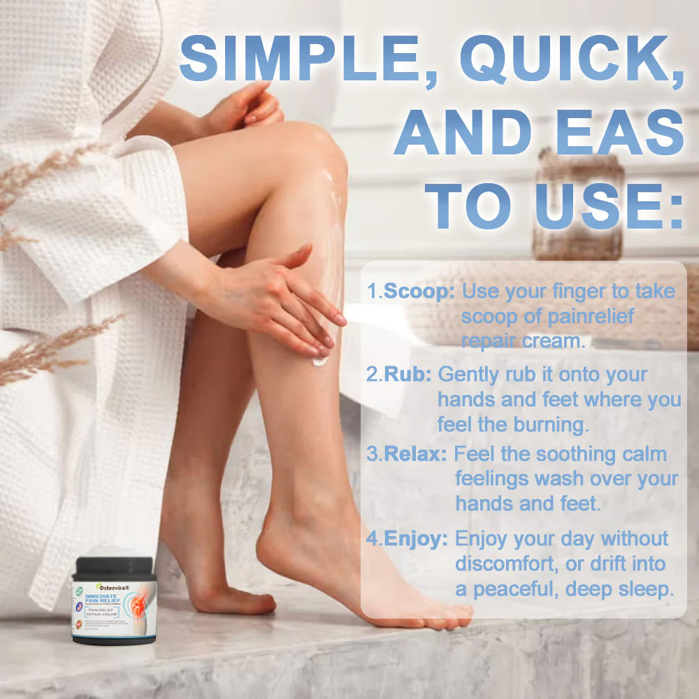 ✅Officially Recommended Osteovira® Advanced Magnesium Pain Relief Cream (Treats Arthritis, Neuropathy, Rheumatism, Sports Injuries & More)