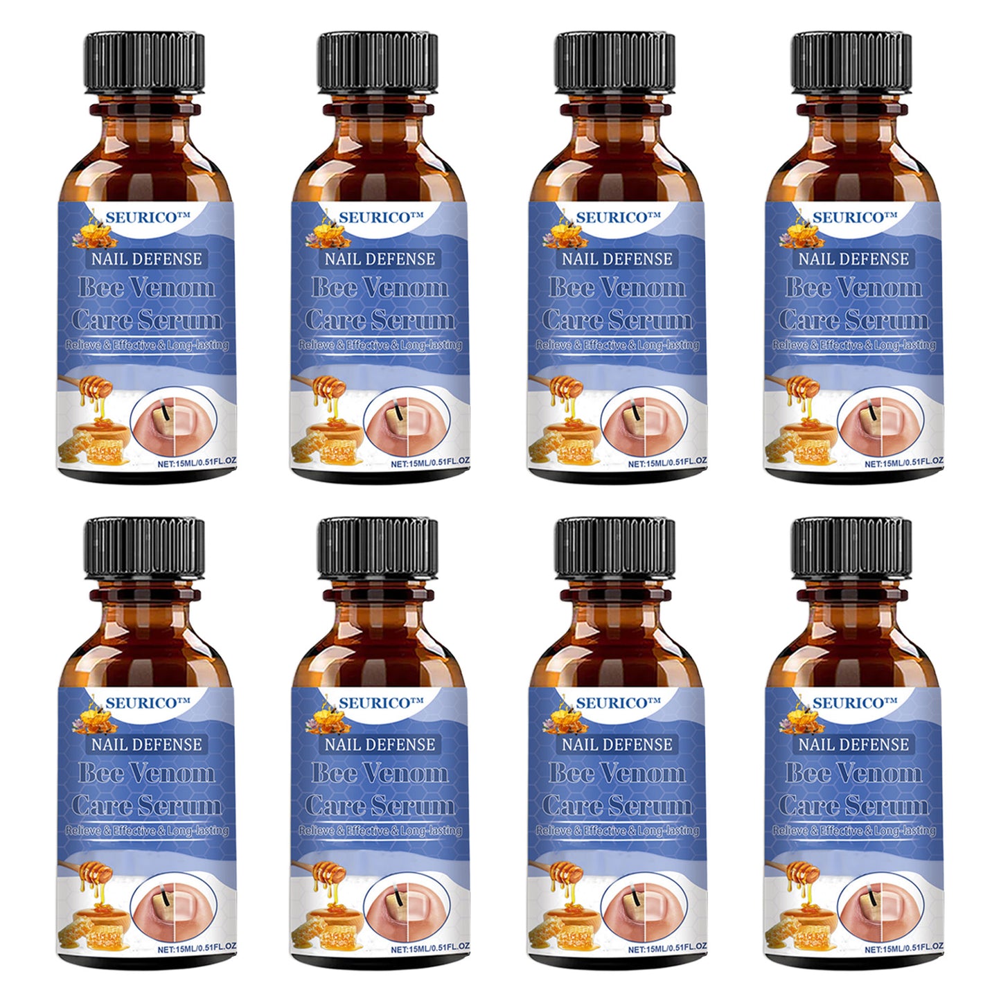 SEURICO™ Bee Venom Deep Repair Nail Essence 🐝✨ | Powerful Antifungal & Nail Strengthening Solution 💪🌱