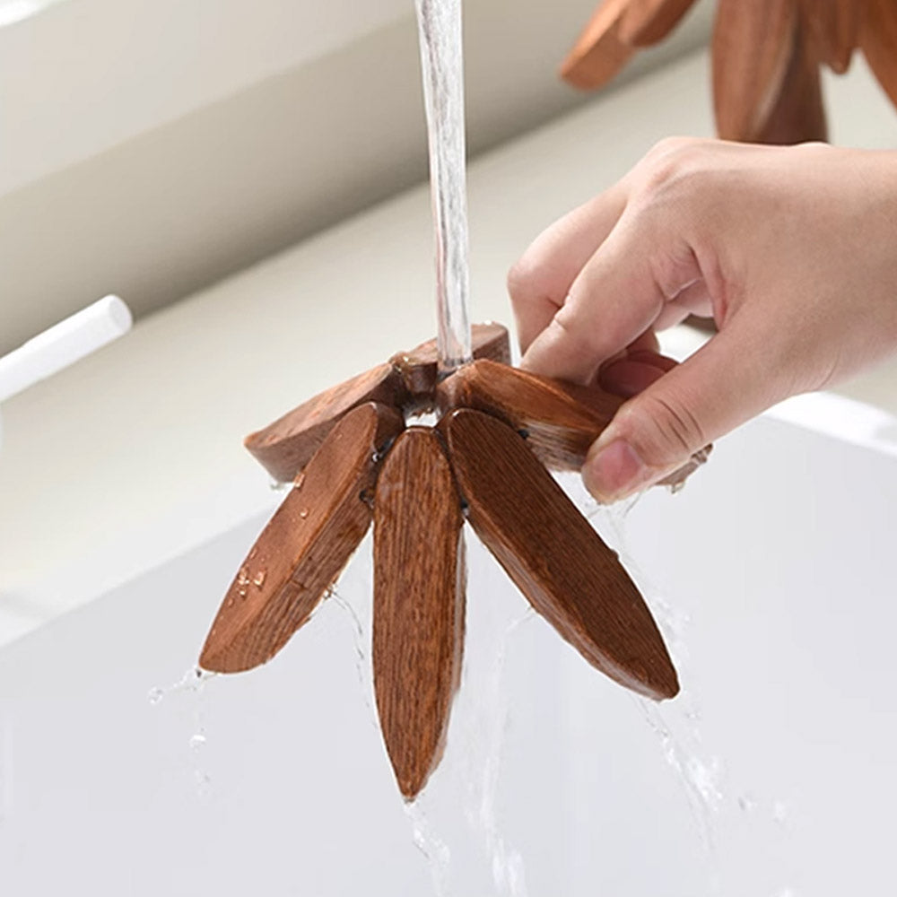 🌿 Elegant Walnut Tree Hot Dish Stand 🌟