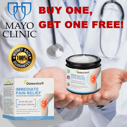 ✅Officially Recommended Osteovira® Advanced Magnesium Pain Relief Cream (Treats Arthritis, Neuropathy, Rheumatism, Sports Injuries & More)
