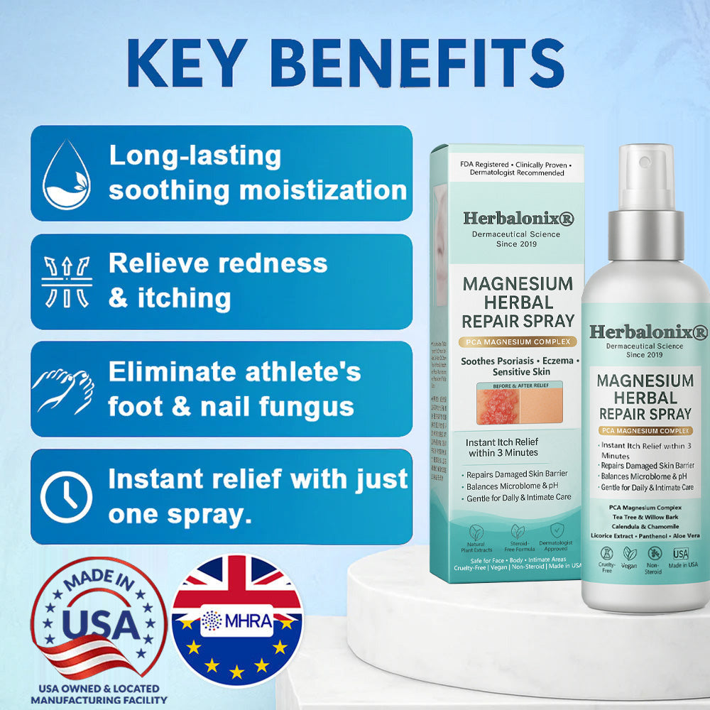 🌿 Herbalonix® Official Store Magnesium Herbal Repair Spray
