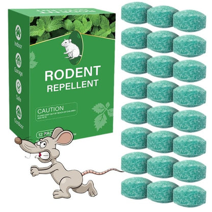 Natural Peppermint Pest Repellent Balls (12-Pack) - Keep Mice, Rats & Spiders Away Safely!