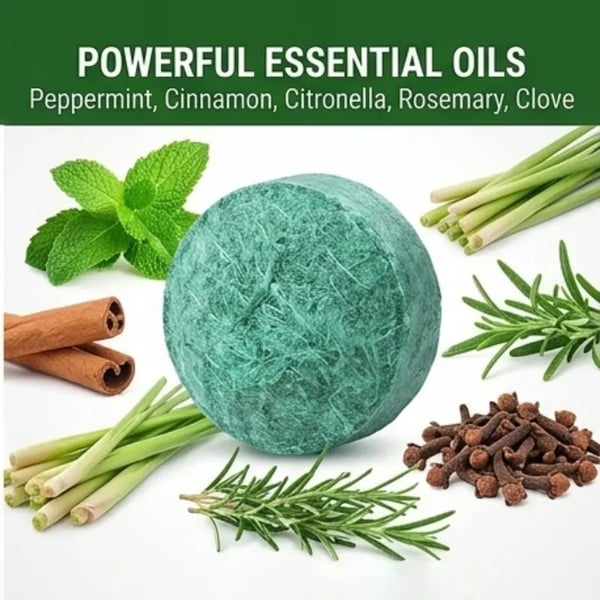Natural Peppermint Pest Repellent Balls (12-Pack) - Keep Mice, Rats & Spiders Away Safely!