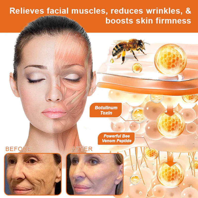 Dermavelle® Bee Venom Wrinkle Lifting & Firming Cream (Treats Wrinkles, Fine Lines, Skin Sagging, and Eye Bags)