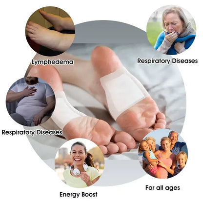 SEURICO™ Lymphatic Drainage & Slimming Foot Patches 🌿👣